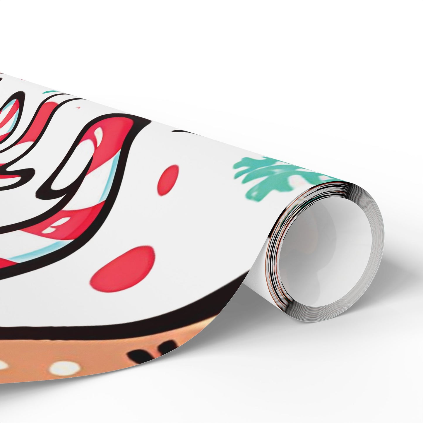 Wrapping Papers - Ginger Bread Holiday Collection - Matte or Glossy Finish - 90gsm Paper