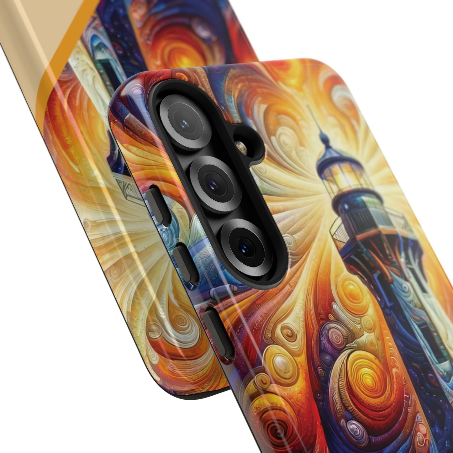 Personalized Cosmic Beacon Tough Samsung and Google Phone Cases