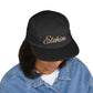 Embroidered 'ELOHIM, GENESIS 1:1'  5 Panel Cap, Trendy Hat, Outdoor Gear, Streetwear Accessory, Unique Gift, Fashion Statement
