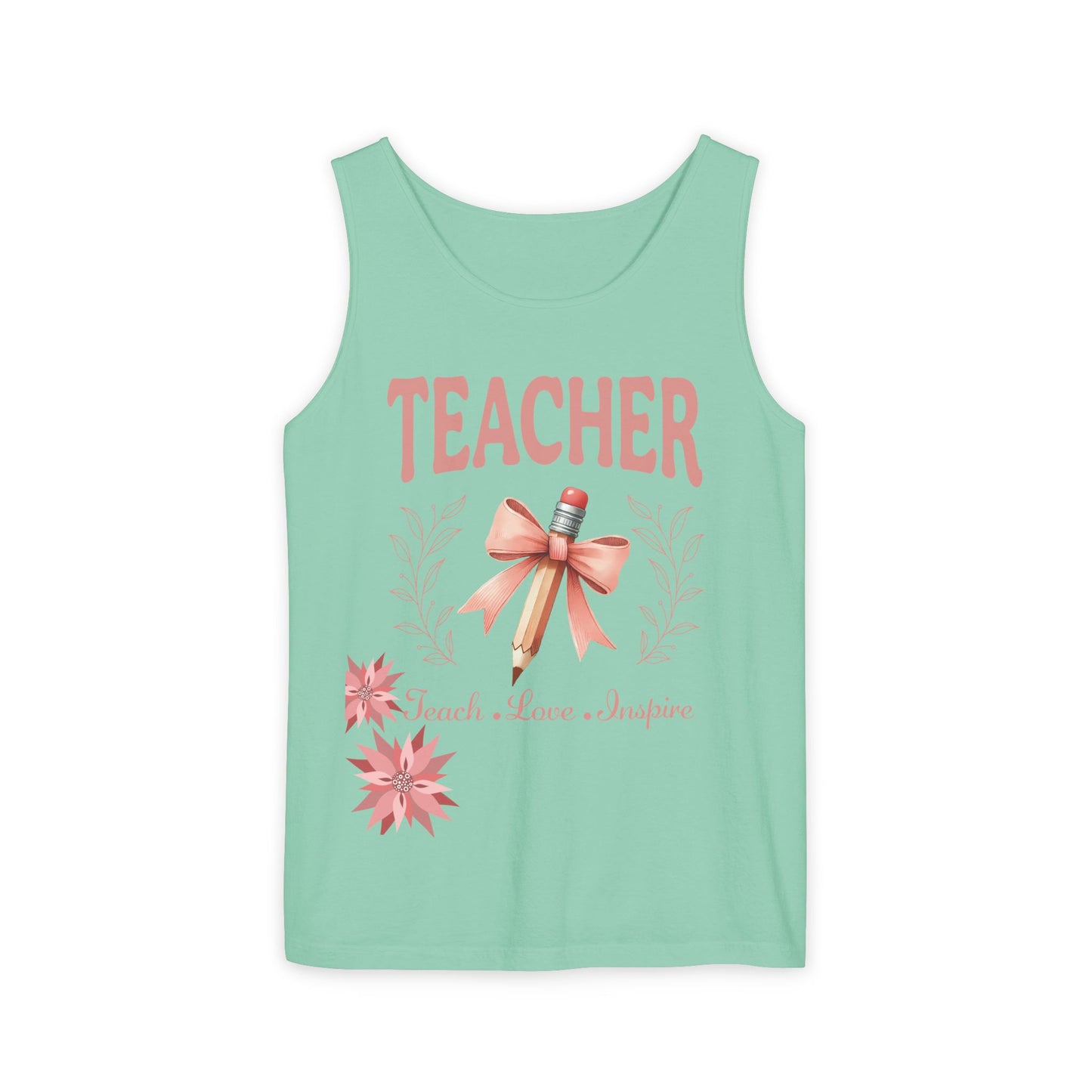 Teacher Unisex Garment-Dyed Tank Top