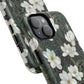 Midnight Magnolia Tough iPhone Magnetic Case, Stylish Stained Glass iPhone Protection, Nature Lover Gift, Spring Vibes