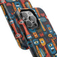 Personalized Colorful Abstract Faces Clear Impact-Resistant Case
