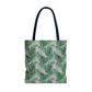 Grey Tropical Bliss Tote Bag