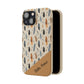 Personalized Whispering Feathers Samsung and iPhone Biodegradable Case, Custom Name Case.