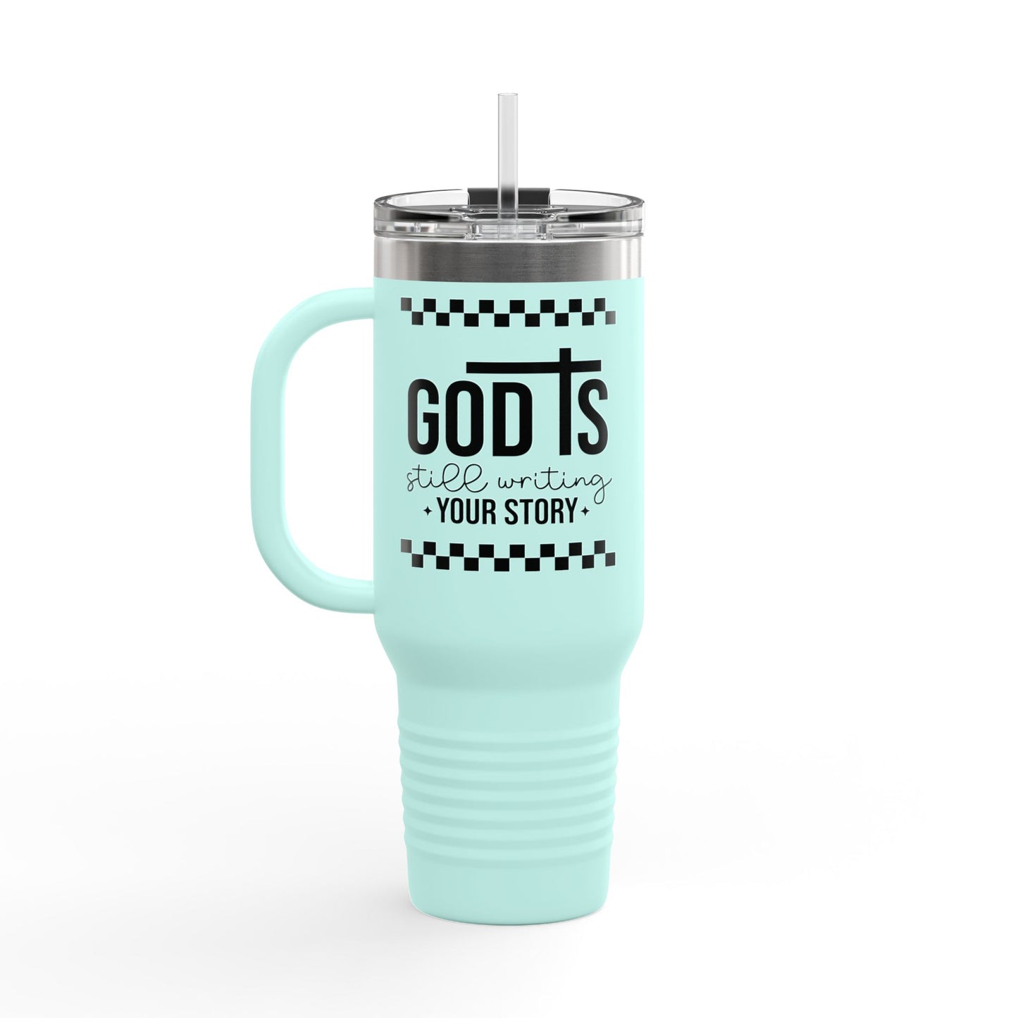 God is Still Writing My Story Insulated Travel Mug