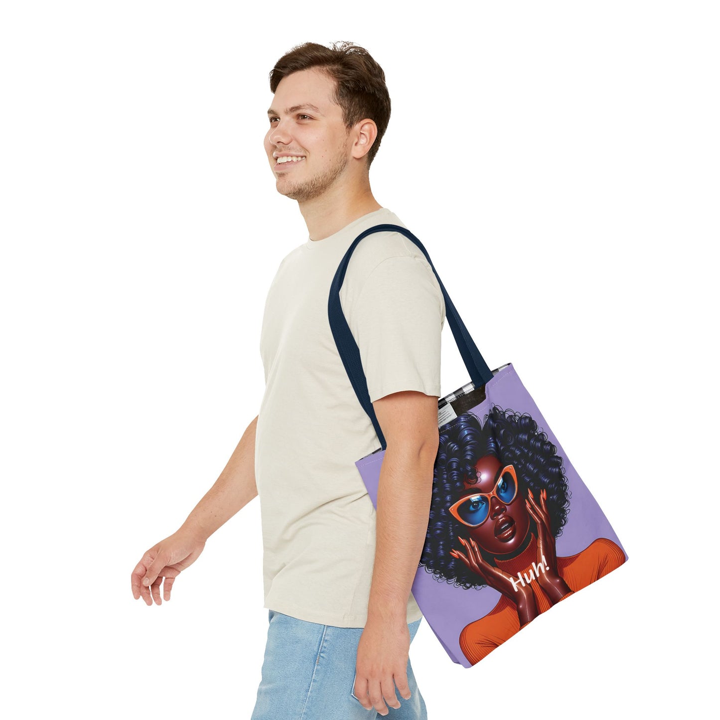 Afro Luxe Glow Tote Bag