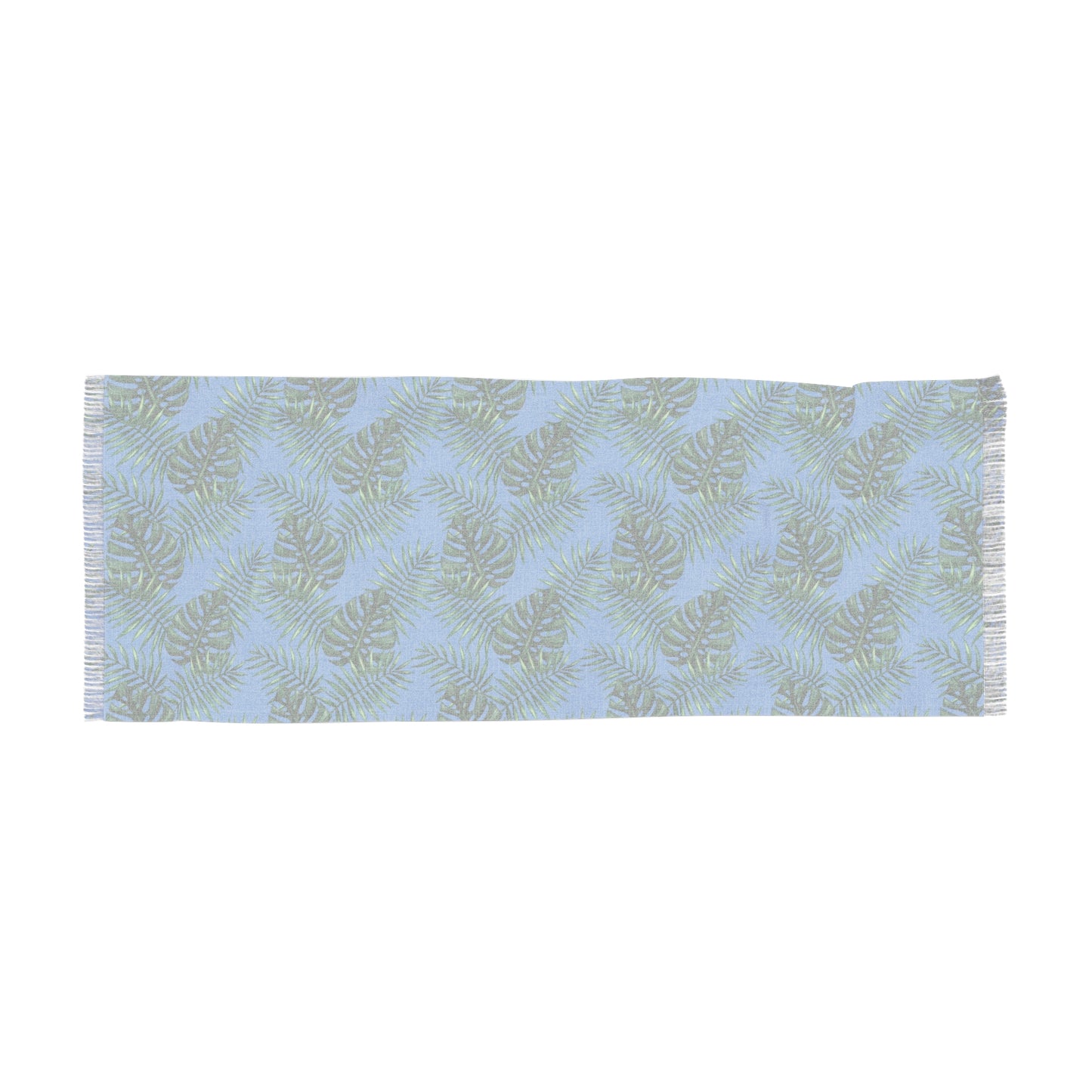 Blue Tropical Bliss Light Scarf