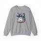 Polka Dot Pumpkin Charm Unisex Heavy Blend™ Crewneck Sweatshirt