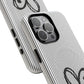 Tough Magnetic Phone Case with Heart & Cross Design, Durable Phone Cover, Unique Gift for Her, Stylish Accessory, Everyday Use