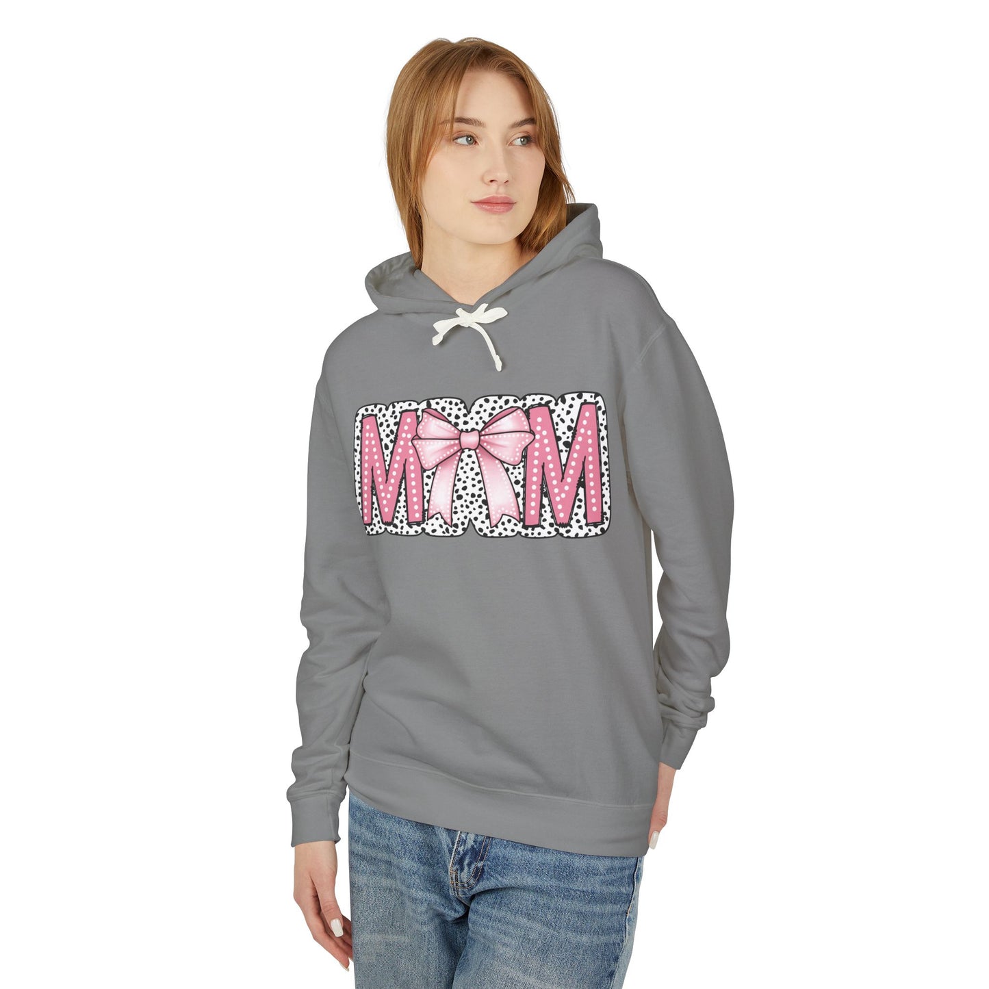 Coquette MOM Unisex Lightweight Hooded Sweatshirt