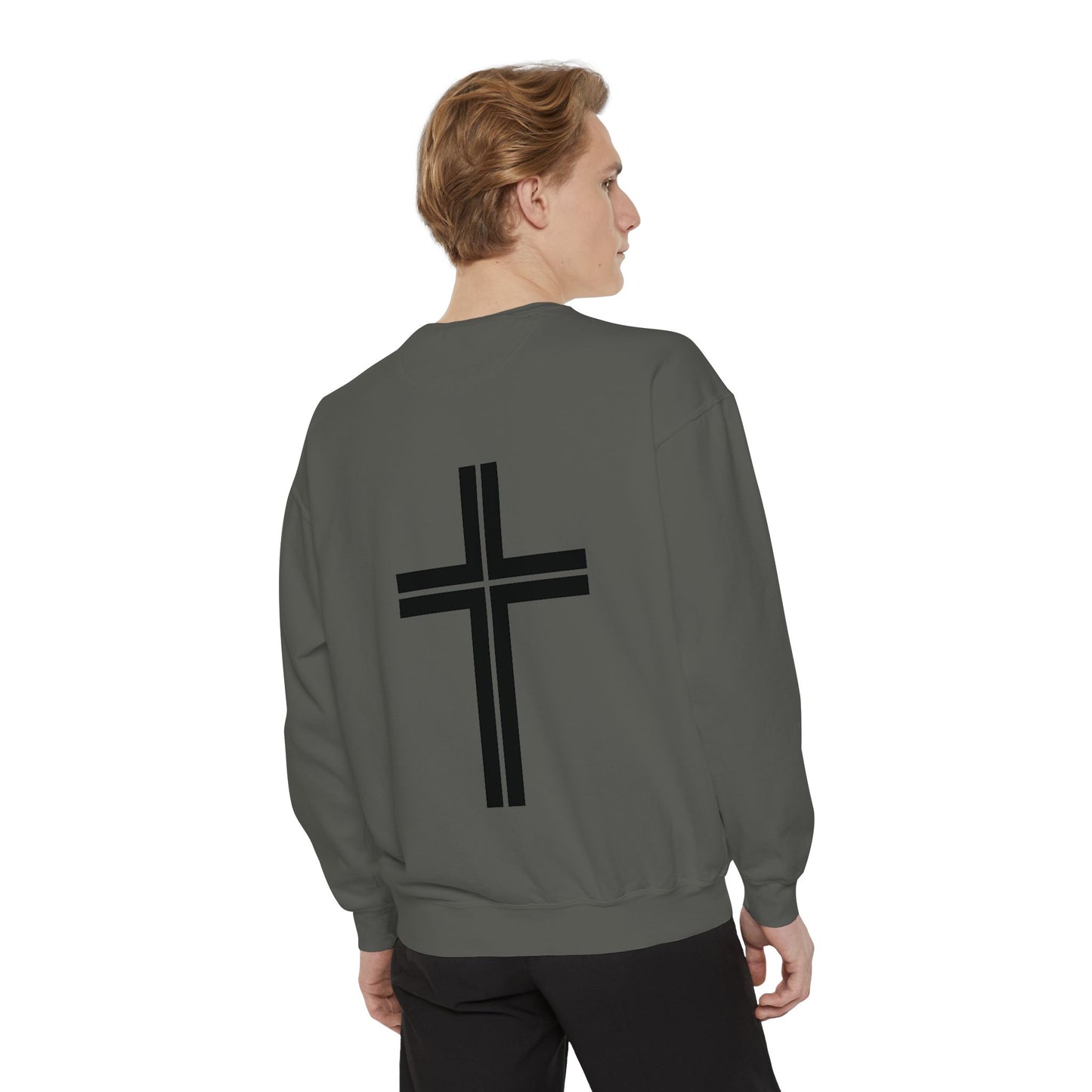 GOD is LOVE Unisex Comfort Colors Garment-Dyed Sweatshirt