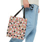 Heart Patterned Tote Bag - Cute & Stylish Carryall for Every Occasion