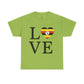 LOVE UGANDA Unisex Heavy Cotton Tee