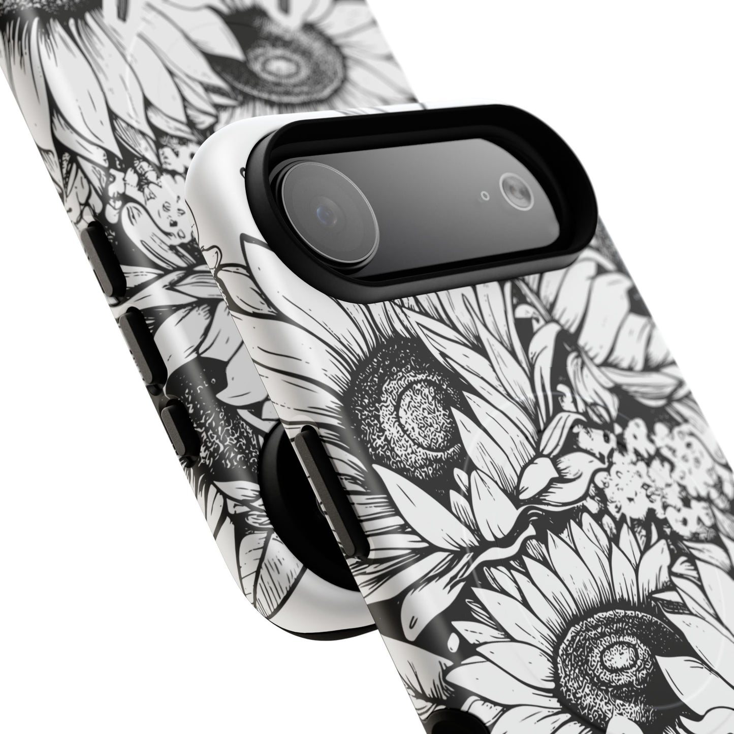 Loved John 3:16, Inspirational Gift, Tough iPhone Magnetic Case Scripture, Sunflower Bible Verse, MagSafe® iPhone® Tough Case, iPhone 14, iPhone 15, iPhone 16, Pro, Pro Max, Plus