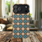 Sahara Star Mosaic Colorful Geometric iPhone Cases, Tough Magnetic iPhone Cases, Vibrant Design iPhone Cover, Durable iPhone Protection, Stylish Tech Accessories.