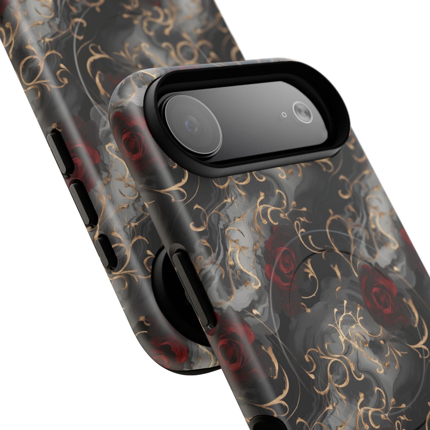 Elegant Floral Tough iPhone Magnetic Cases, iPhone Protection, Unique iPhone Covers, Stylish Mobile Accessories, Gift for Her