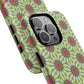 Personalized Meadow Mandala Bloom Vibrant Flower  — Green & Pink Geometric Daisy Design