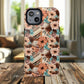 Spirit in Bloom Tough iPhone Magnetic Cases, Cute iPhone Accessories, Flower Design, Gifts for iPhone 14, 15, 16, 17, Pro Max, Boho Style, Western Style