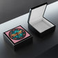 Dragonfly Stained Glass Jewelry Box — Decorative Trinket & Keepsake Case