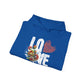 Love Floral Sweatshirt - Unisex Heavy Blend™ Hooded Pullover for Comfort and Style