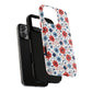 Patriotic Floral Dreams Tough Magnetic iPhone Cases, Durable, Stylish, Gift for Her, Protective Phone Cover, Spring Floral Design