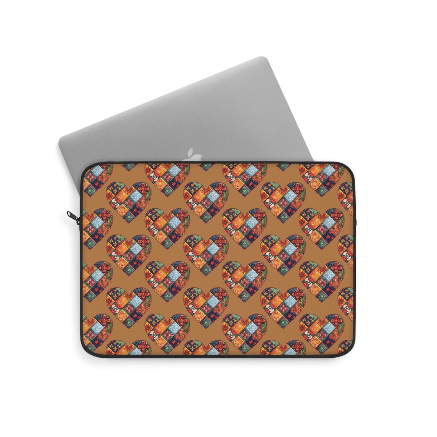 Patchwork Hearts Laptop Sleeve