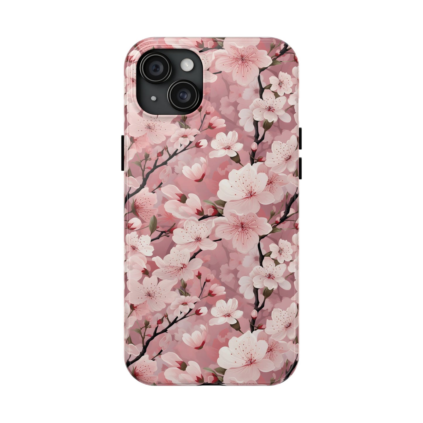 Cherry Blossom iPhone and Samsung Tough Phone Cases