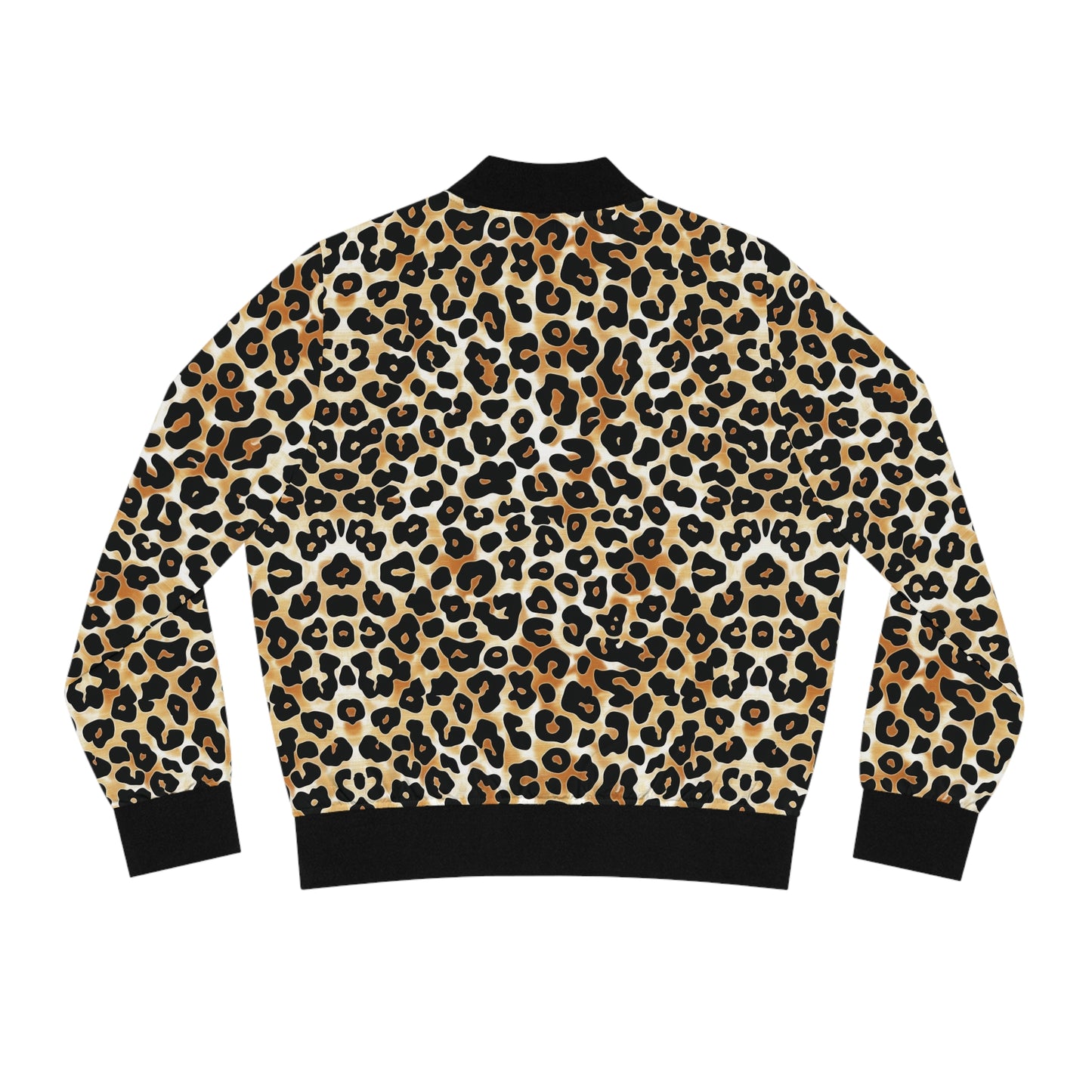 Animal Print Women's Bomber Jacket