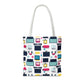 Techie Tote Bag - Stylish Personalized Tote for Students, Gift for Tech Lovers, Eco-Friendly Shopping Bag, Back to School.