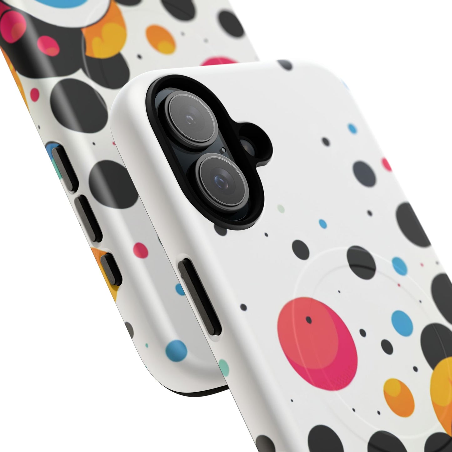 Vibrant Bubble Bloom Galaxy Magnetic iPhone Cases, Artistic Protection for Your Device, Gift for Tech Lovers, Colorful Designs, Unique iPhone Accessories