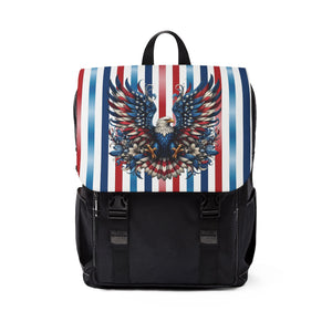 Patriotic Pride Unisex Casual Shoulder Backpack