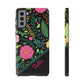 Personalized Floral Fantasy Samsung and Google Pixal Phone Case – Personalized Tough Cases with Colorful Garden Design