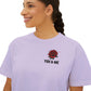 You and Me Valentine Women's Comfort Colors Boxy Tee