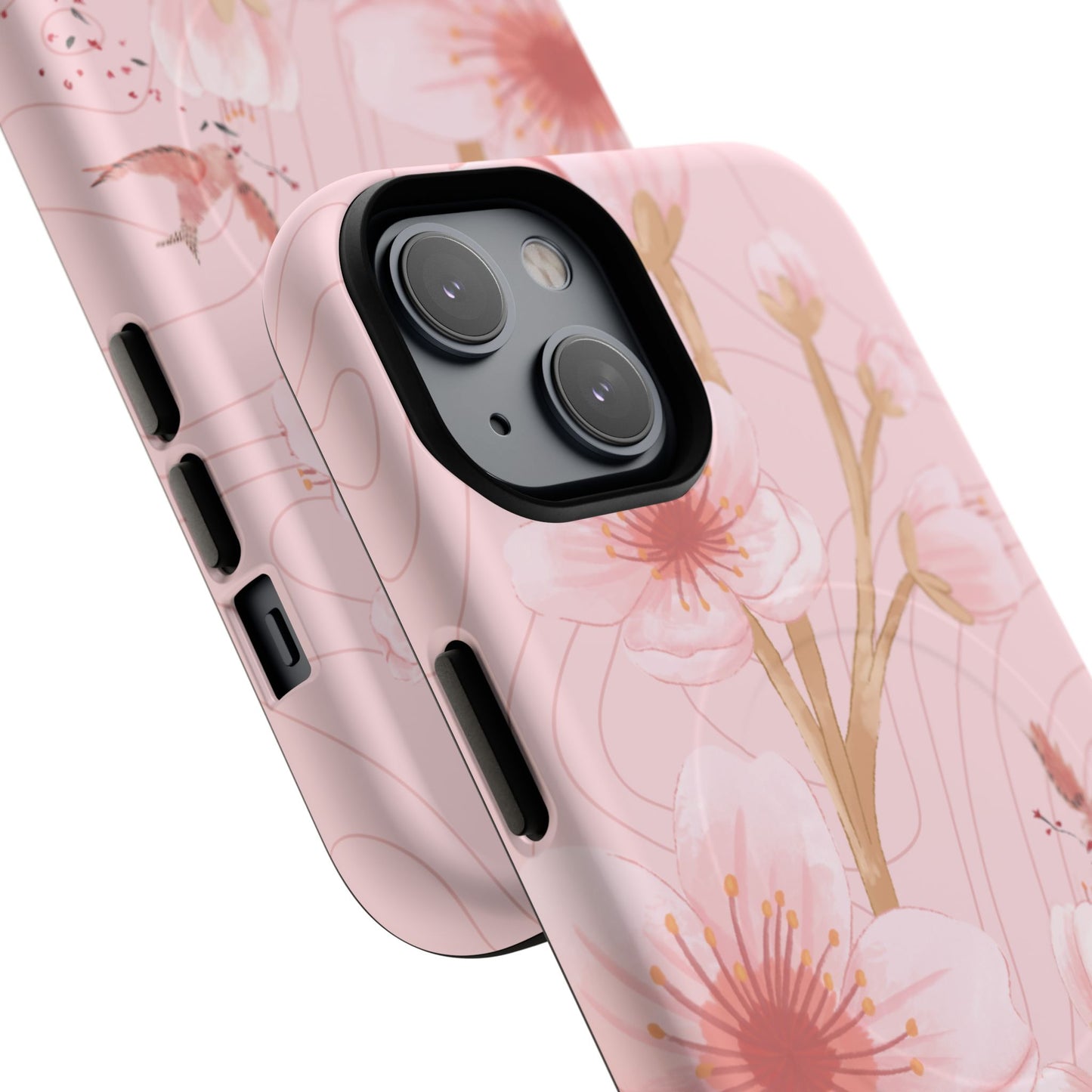 I am with You Always Matthew 28:20, Inspirational Gift, Floral Bible Verse, Magnetic Tough MagSafe® iPhone®, 13, 14, 15, 16, 17, Pro, Pro Max, Plus Cases.