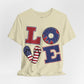 Patriotic Love Unisex Jersey Short Sleeve Tee