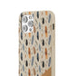 Personalized Whispering Feathers Samsung and iPhone Biodegradable Case, Custom Name Case.