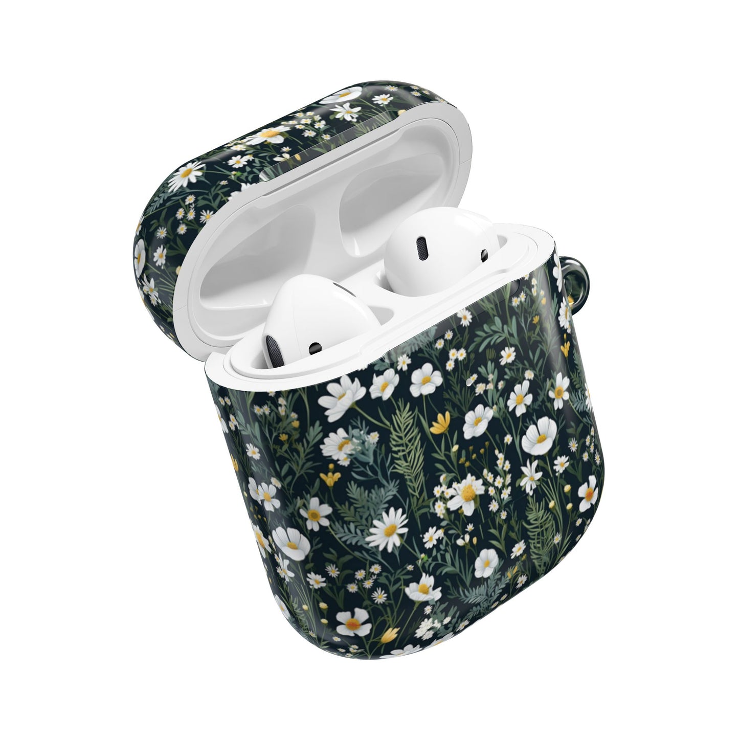 Daisy Delight Floral AirPod Case - Stylish Flower Design for Music Lovers