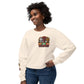 Faithful Harvest Cross Unisex Lightweight Crewneck Sweatshirt