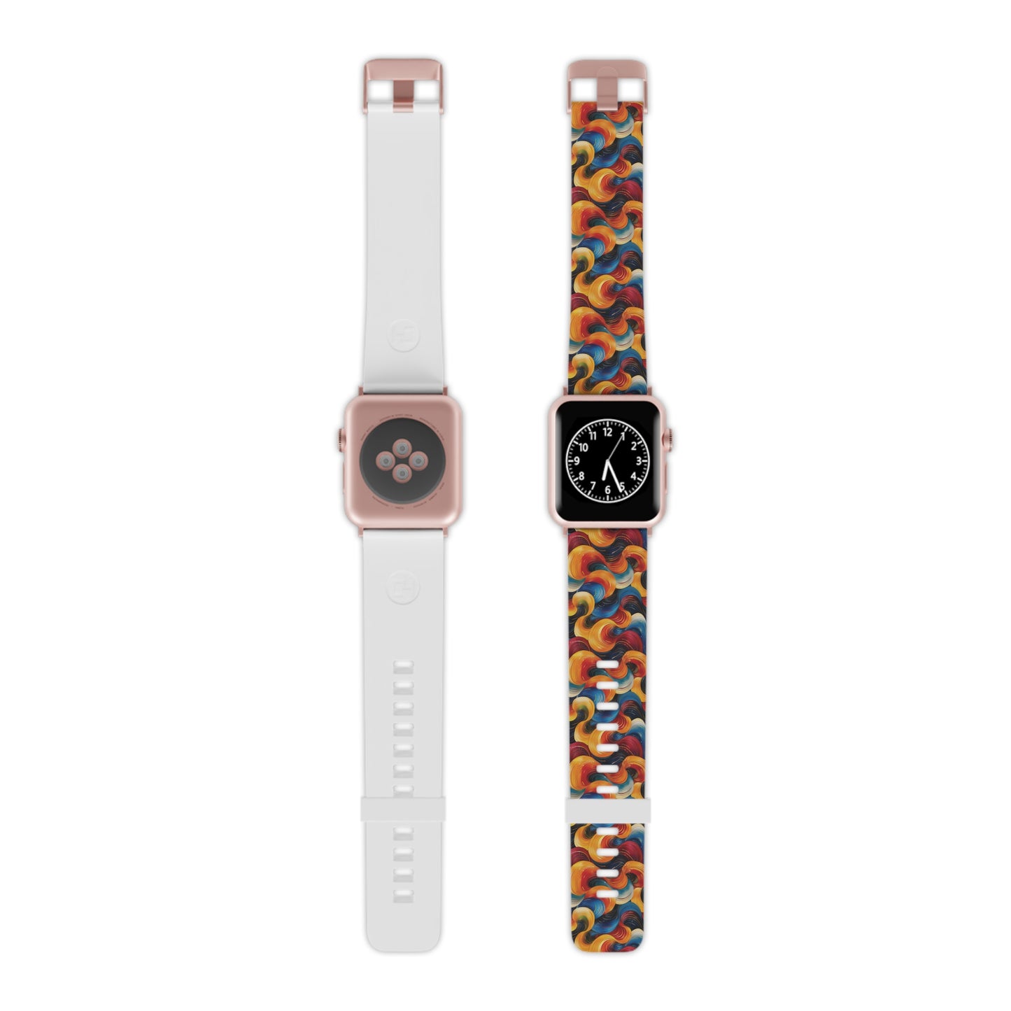 Cosmic Swirl Vibrant Apple Watch Band - Colorful Design for Stylish Wear