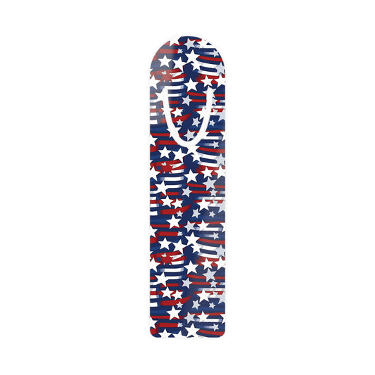 Patriotic Waves Bookmark