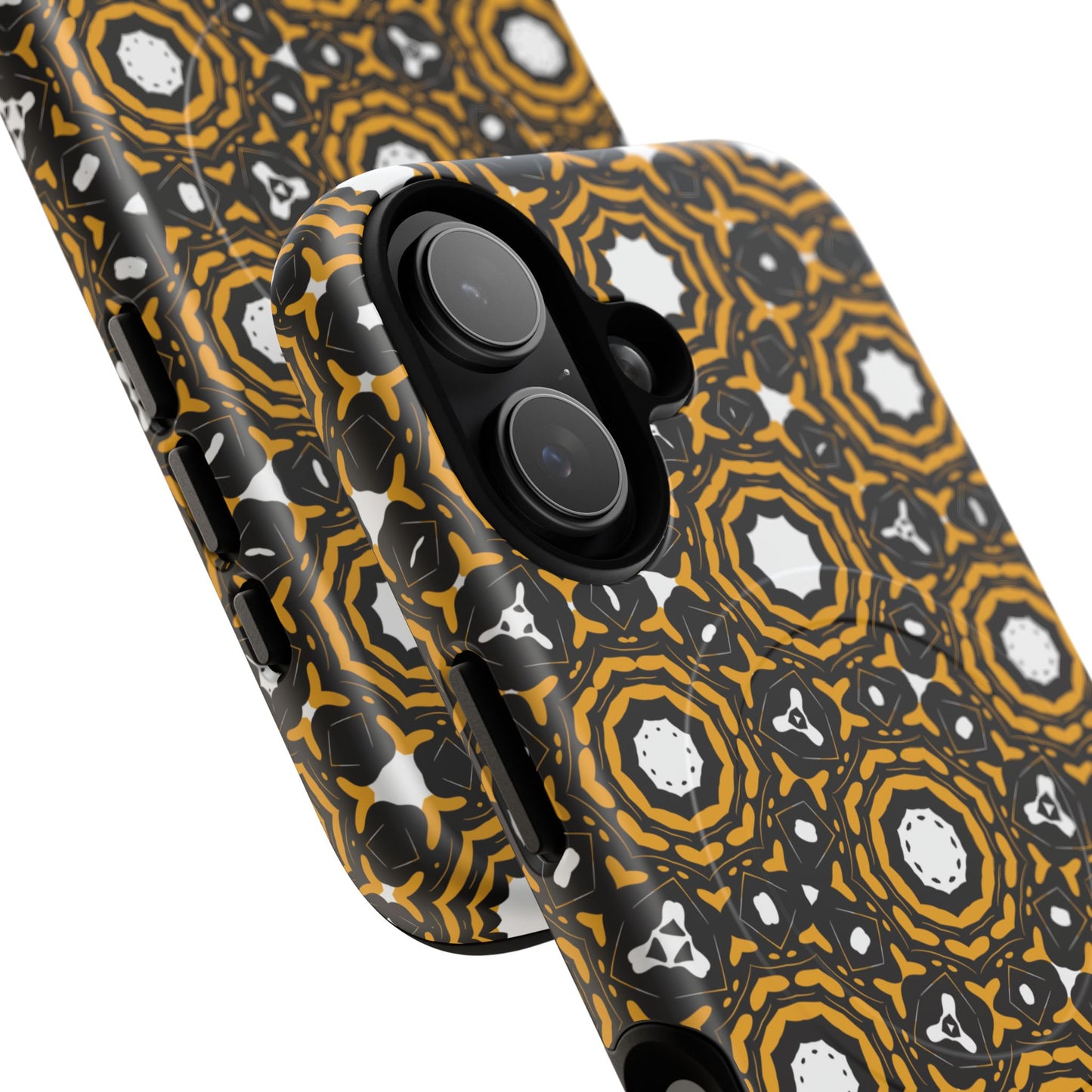 Stylish Tough Magnetic Phone Case, Unique Pattern Phone Cover, Durable Magnetic Case, Trendy Tech Accessories, Gift for Phone Lovers