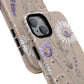 Lavender Floral Tough Magnetic Phone Case | Durable Protective Cover, Flower Design, Gifts for Her, Phone Accessories, Nature Lover