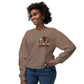 Faithful Harvest Cross Unisex Lightweight Crewneck Sweatshirt