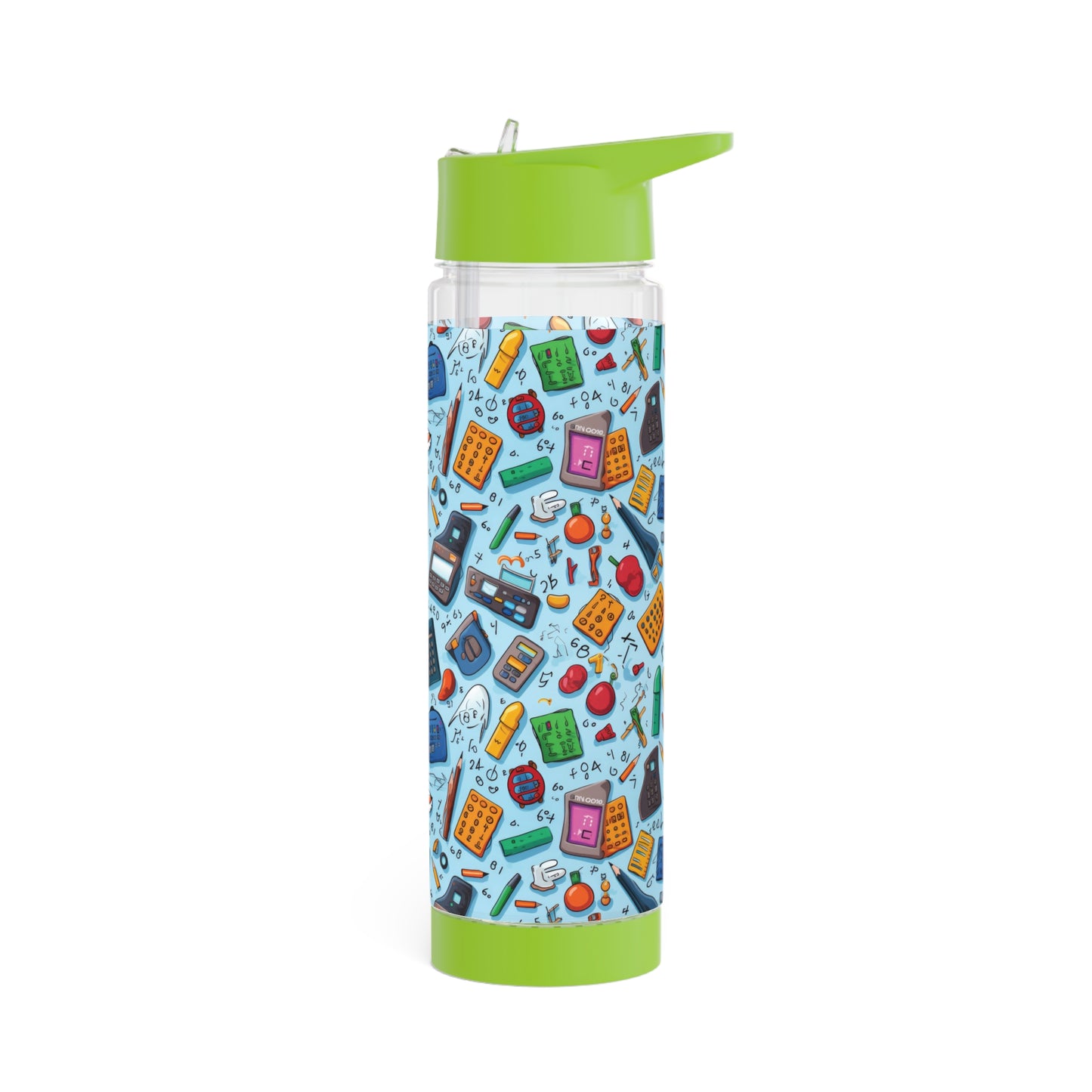 Blue Academic Adventures Infuser Water Bottle