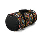 Whimsical Feline Garden Duffel Bag