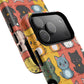 Cute Cat Magnetic Phone Cases for Pet Lovers, Durable Cases, Animal Design, Fun Gift, Unique Accessories