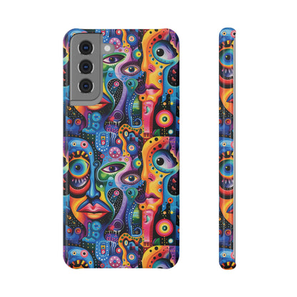 Psychedelic Visions Samsung Galaxy Slim Snap Case