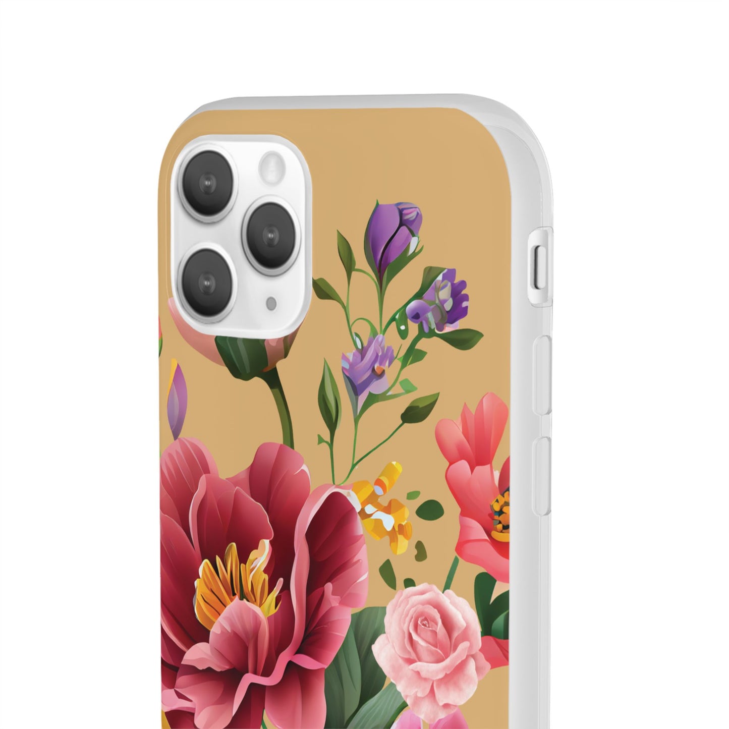 Floral Scripture Phone Case — "Let Your Light Shine" (Matthew 5:16) for iPhone and Samsung Cases.