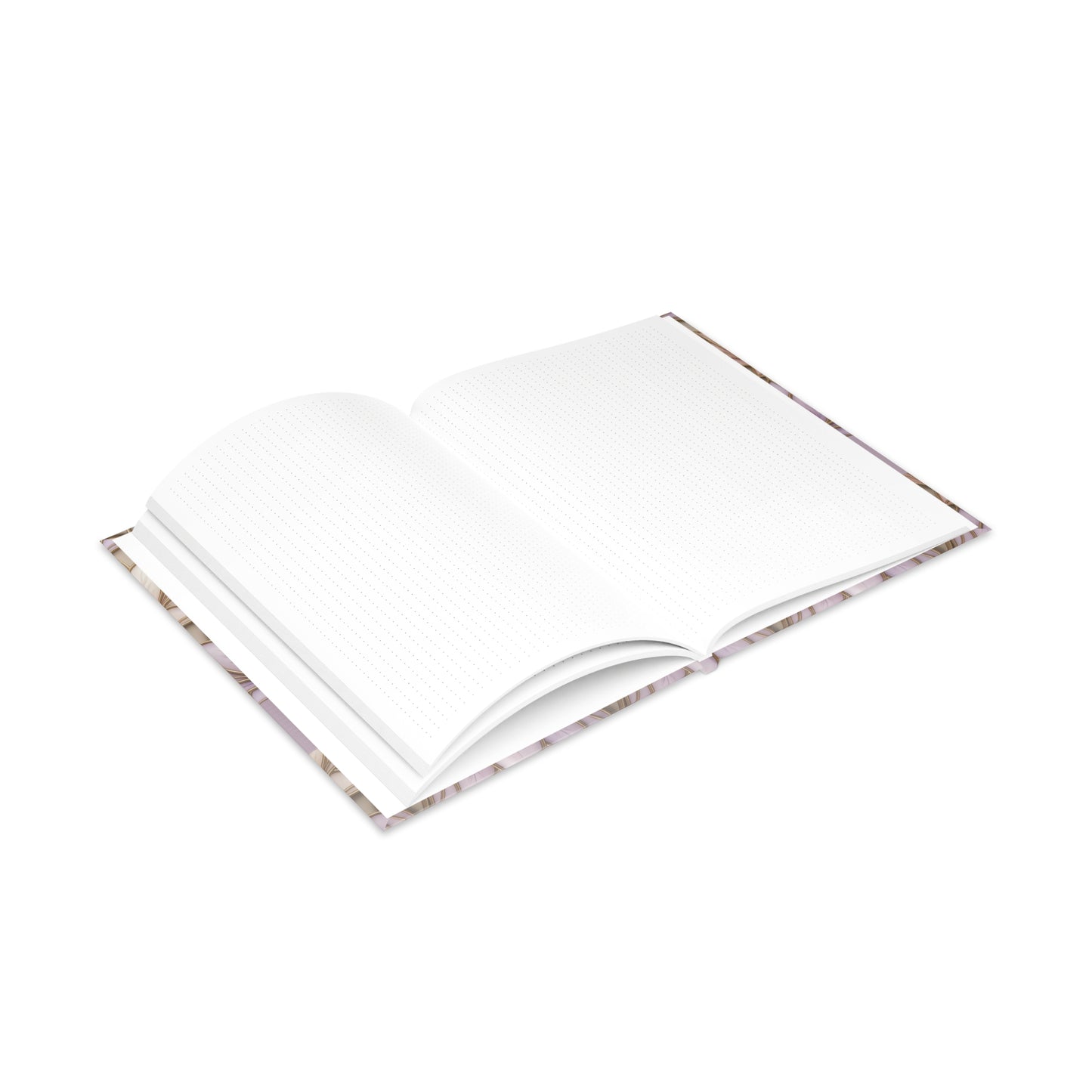 Personalized Stained Glass Lotus Blossom Hardcover Notebook — Custom Name and Affirmation Puffy Cover Journal.
