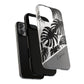 Personalized Monochrome Monstera Tropical Phone Case - Tough Magnetic MagSafe® Cases, Gifts for Nature Lovers, Stylish Phone Accessories, Gifts for Her.